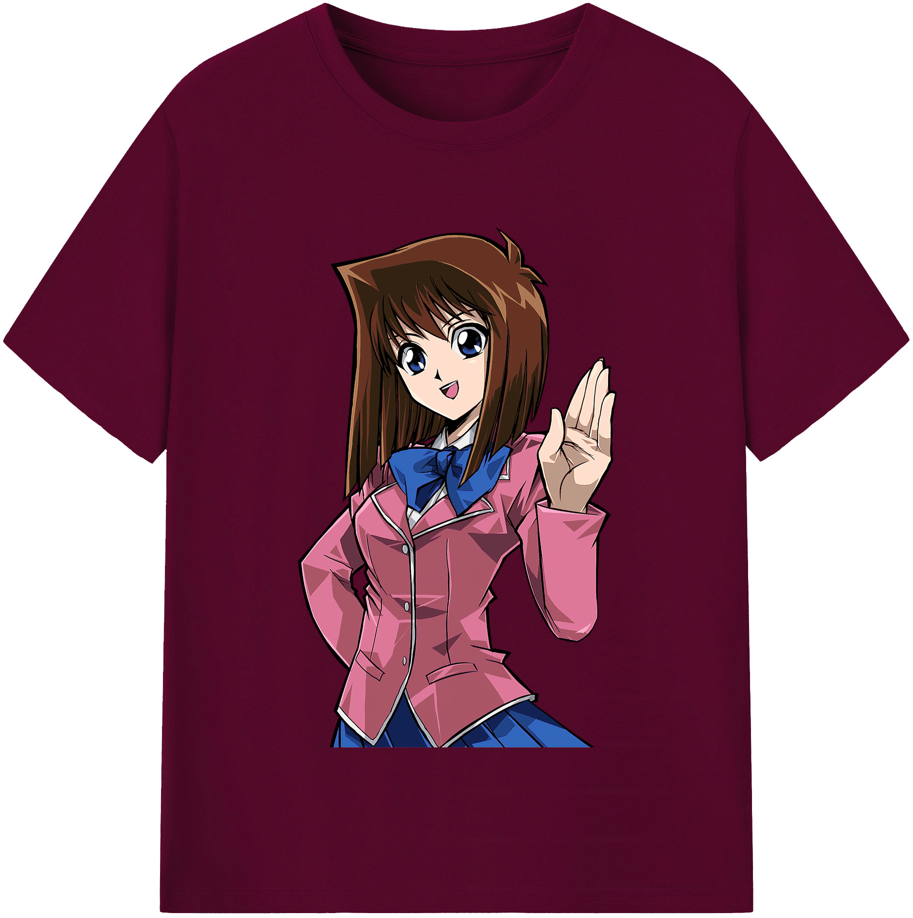 （画像用） 遊☆戯☆王 Yu-Gi-Oh! レディースカジュアルプリントTシャツ（綿100％）